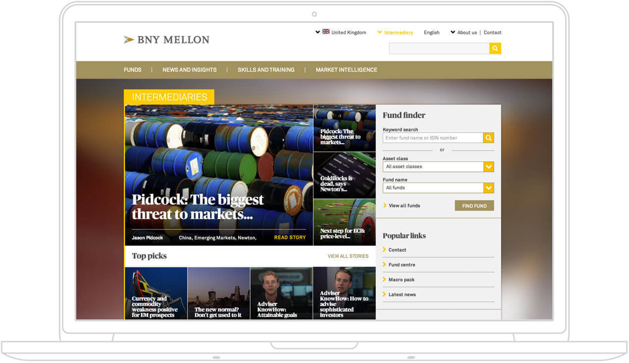 Websites for Asset Managers
